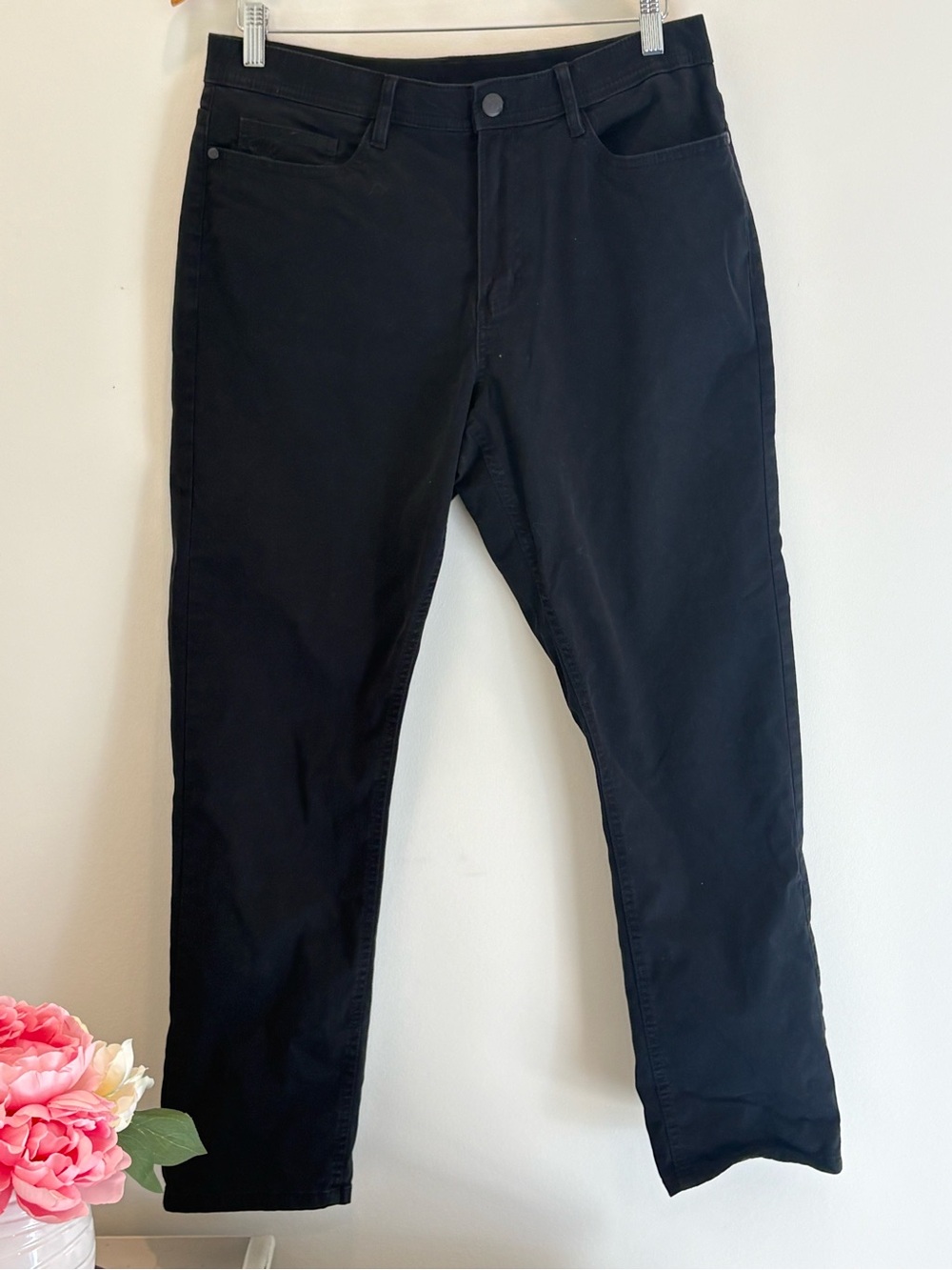 Men’s English Laundry Black Casual Trousers